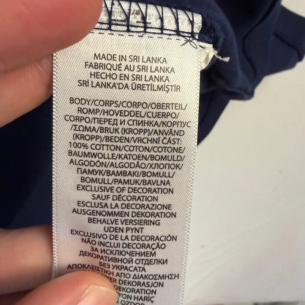 Polo Ralph‎ Lauren Mens Custom Slim Fit Polo Shirt Navy Blue XL Pony Logo Preppy